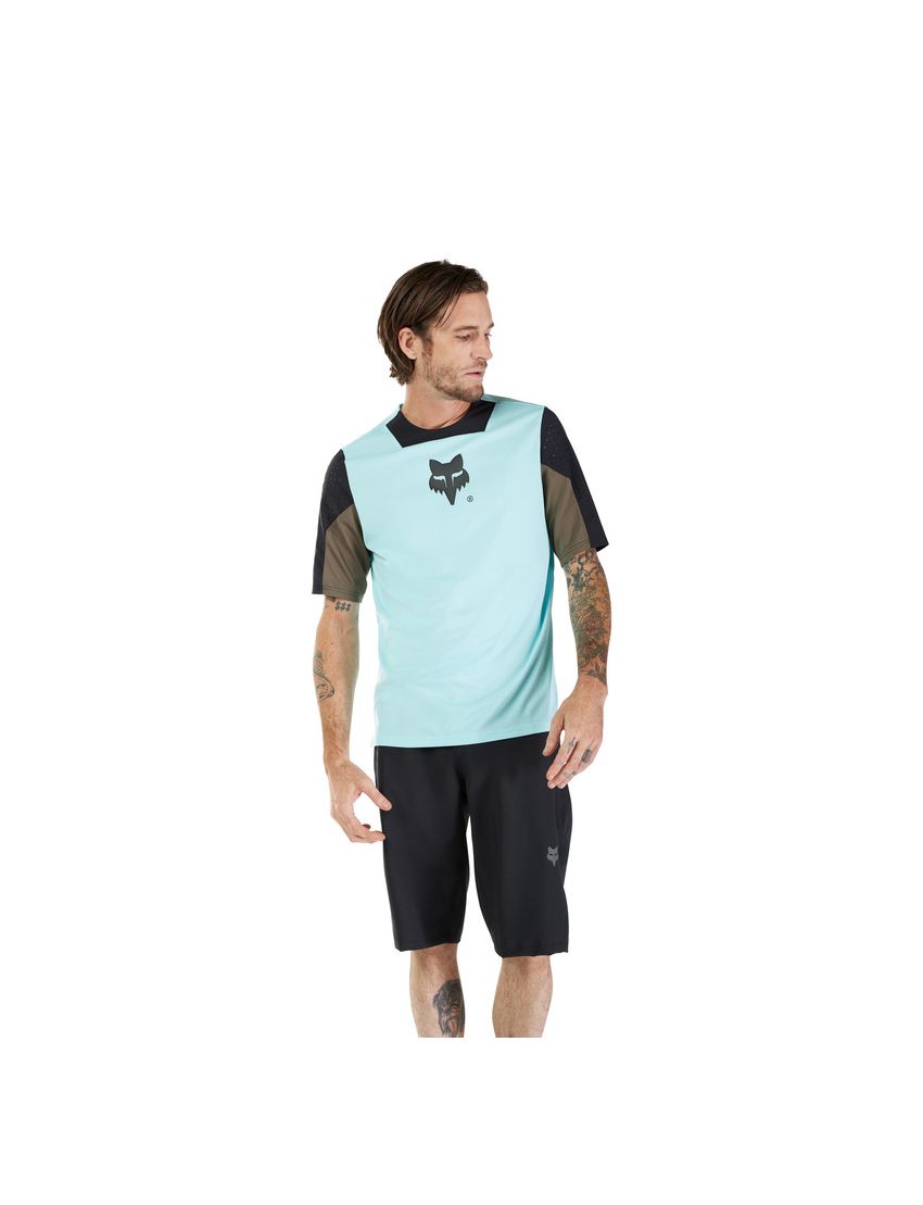 Fox Koszulka Rowerowa  Defend Light Blue M