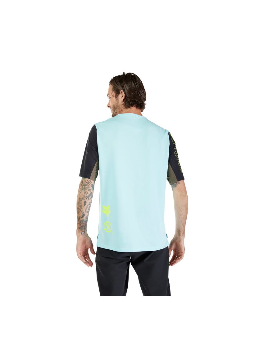 Fox Koszulka Rowerowa  Defend Light Blue M