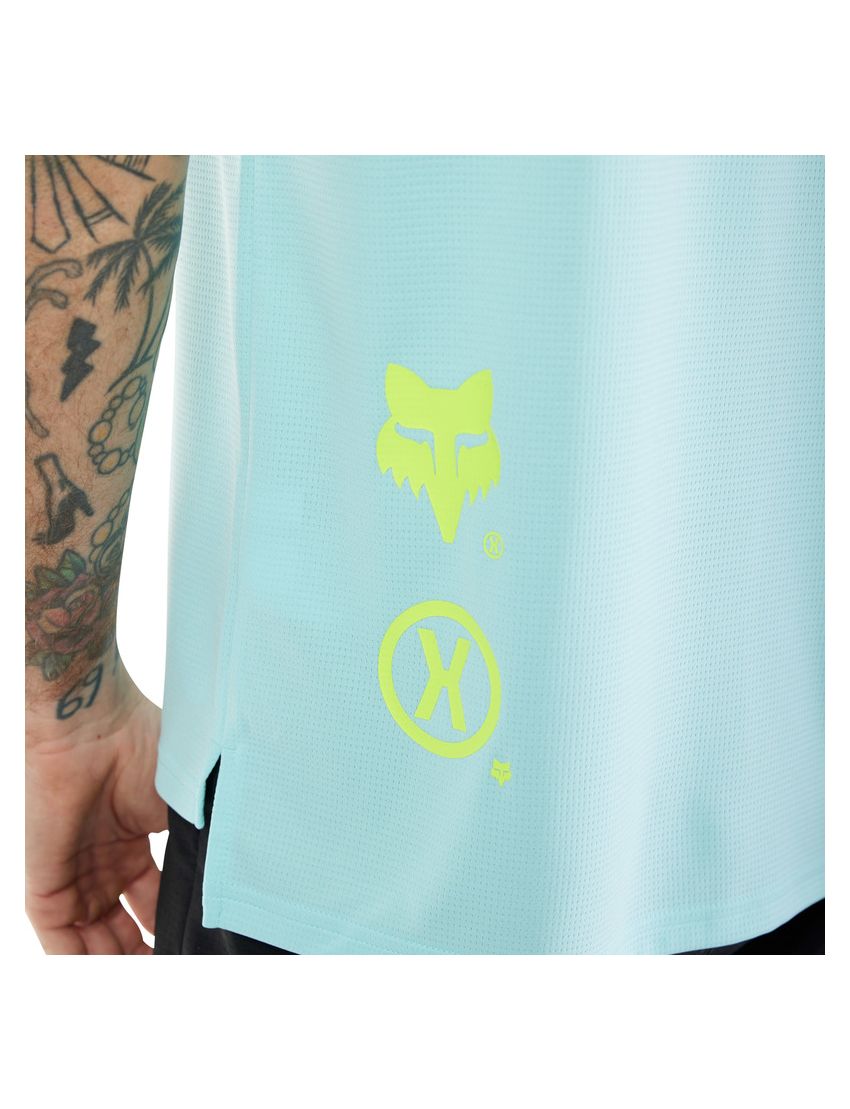 Fox Koszulka Rowerowa  Defend Light Blue M