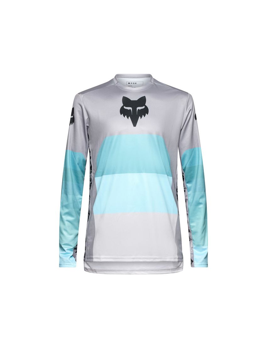Fox Koszulka Rowerowa Z DŁugim RĘkawem  Ranger Grid Steel Grey M