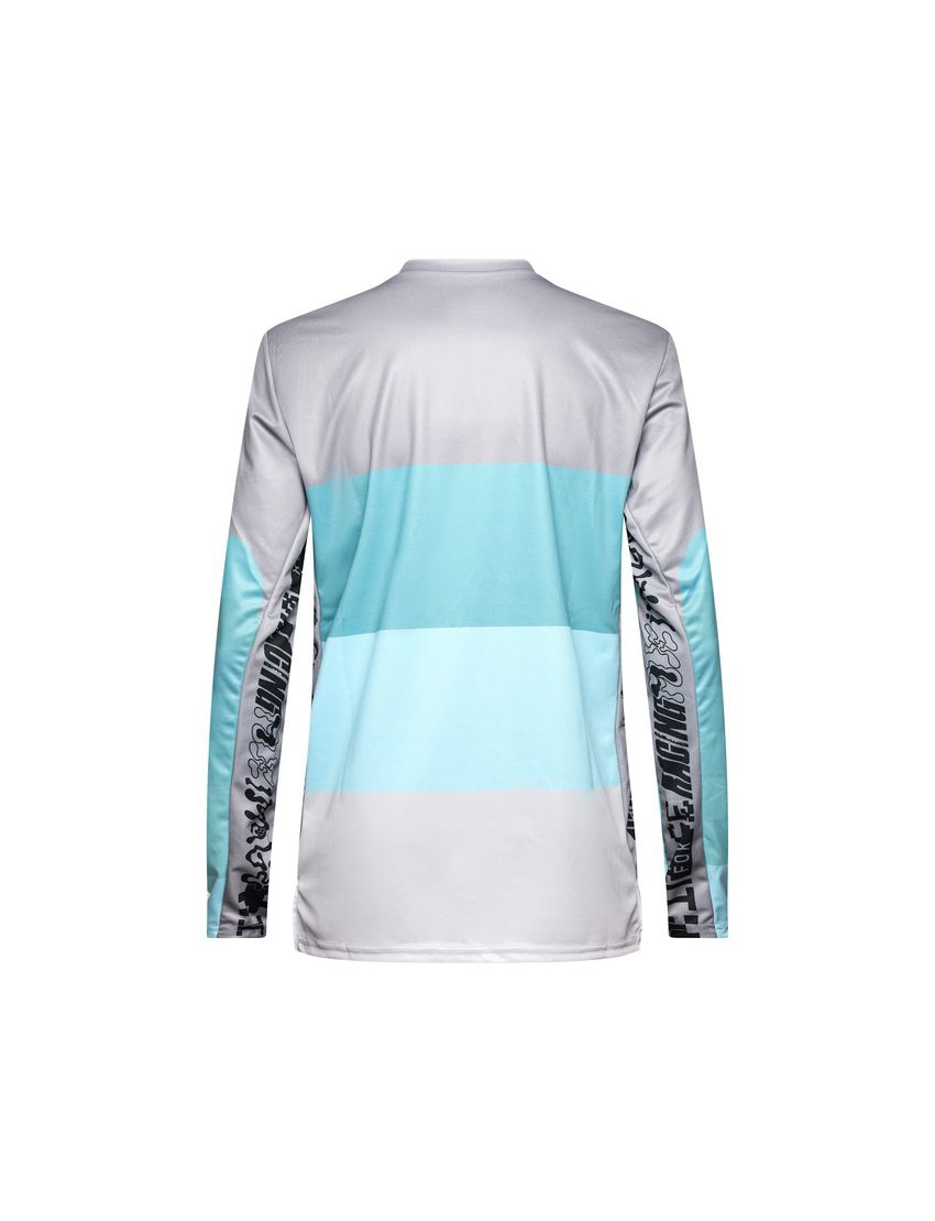 Fox Koszulka Rowerowa Z DŁugim RĘkawem  Ranger Grid Steel Grey M