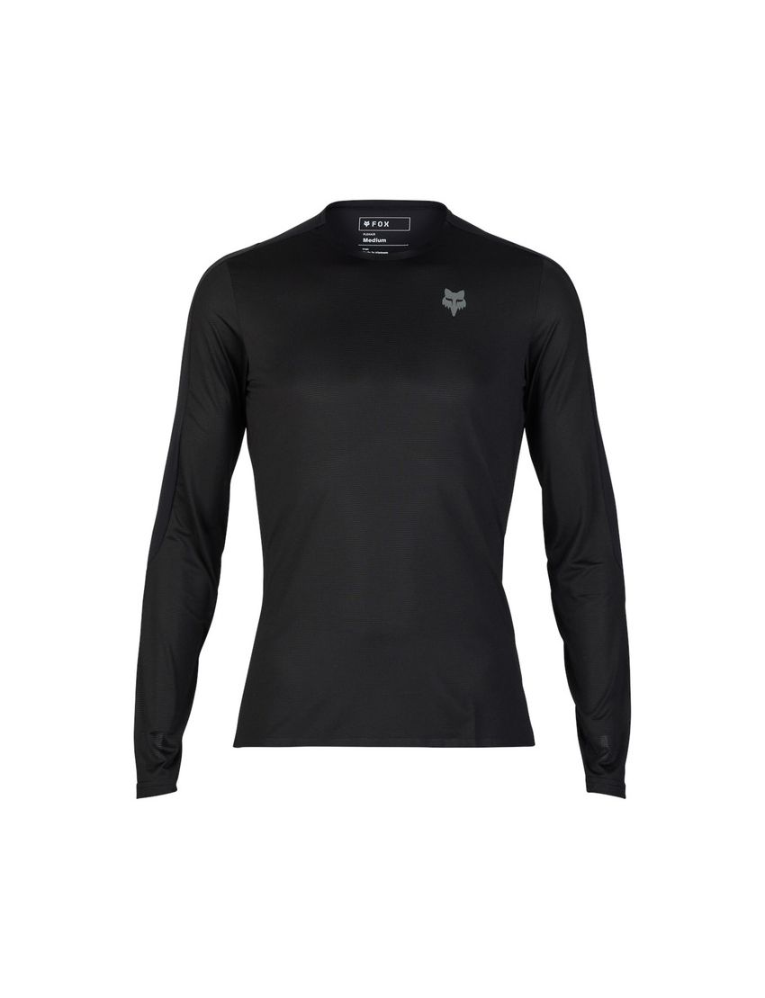 Fox Koszulka Rowerowa Z DŁugim RĘkawem  Ascent Black L