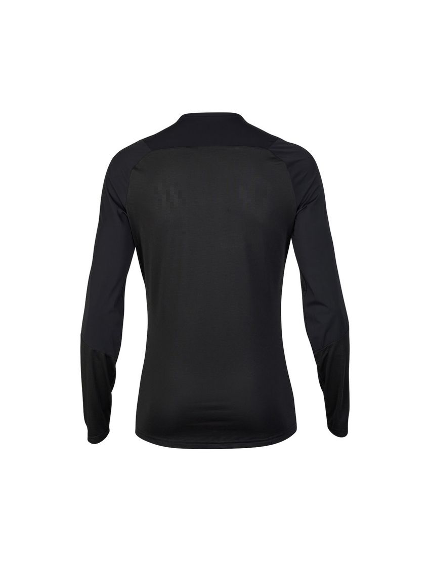 Fox Koszulka Rowerowa Z DŁugim RĘkawem  Ascent Black L