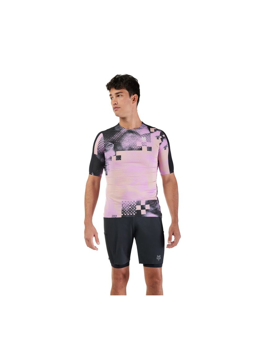 Fox Koszulka Rowerowa  Flexair Ascent Pulse Dusty Rose Xl