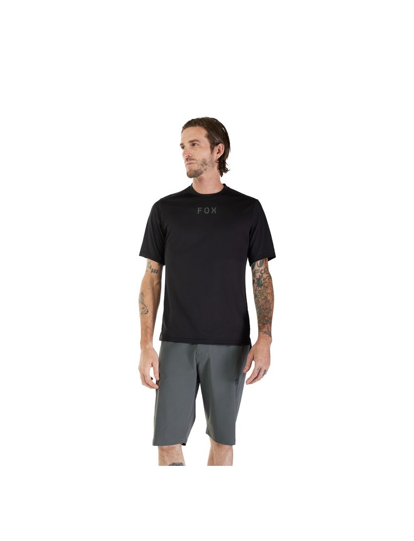 Fox Koszulka Rowerowa  Ranger Wordmark Black S