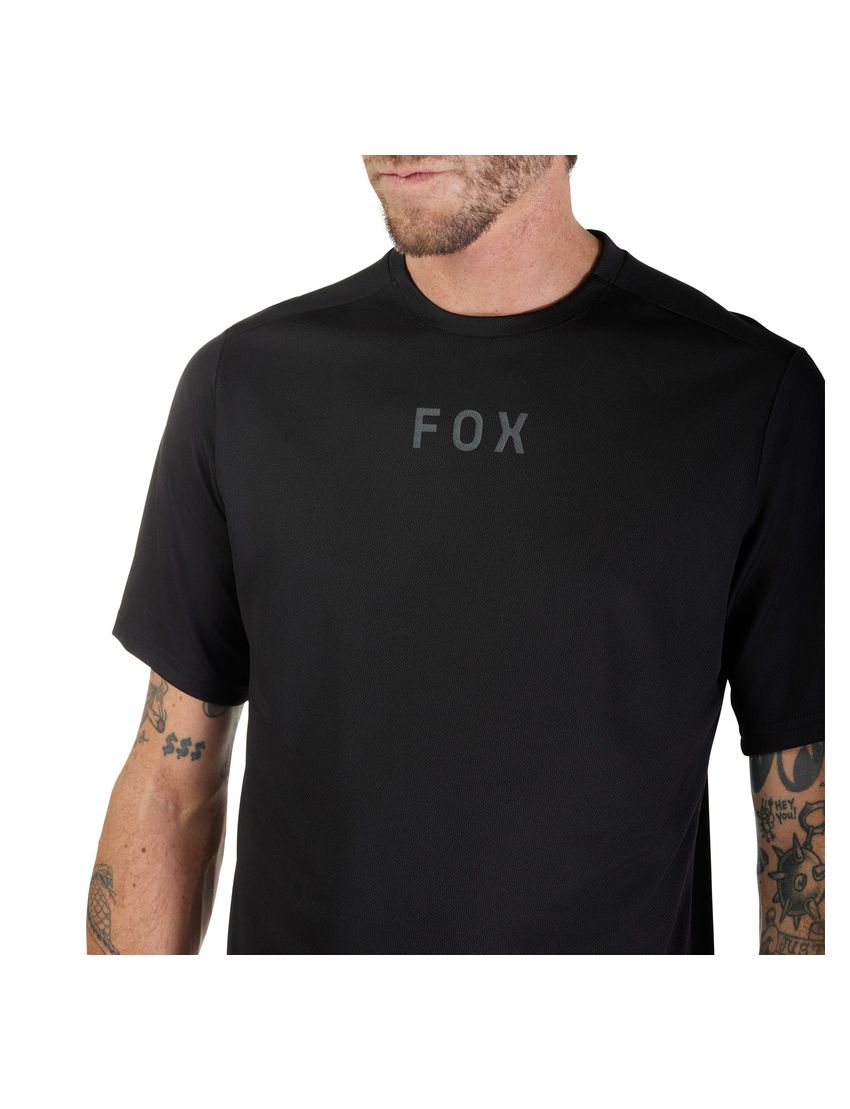 Fox Koszulka Rowerowa  Ranger Wordmark Black S
