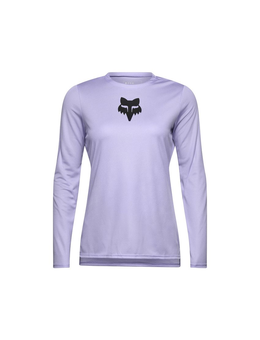 Fox Koszulka Rowerowa Z DŁugim RĘkawem Damska  Ranger Head Lilac M