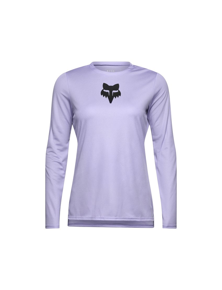 Fox Koszulka Rowerowa Z DŁugim RĘkawem Damska  Ranger Head Lilac M