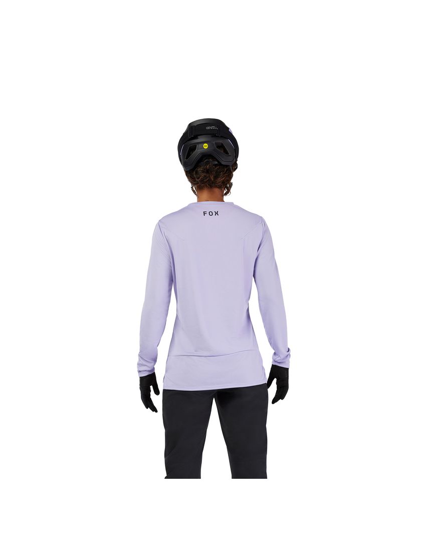 Fox Koszulka Rowerowa Z DŁugim RĘkawem Damska  Ranger Head Lilac M