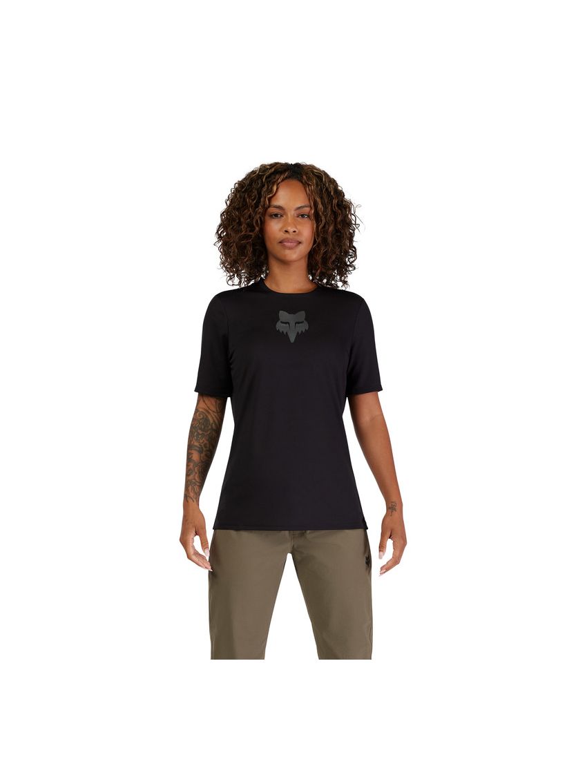 Fox Koszulka Rowerowa Damska  Ranger Head Black M