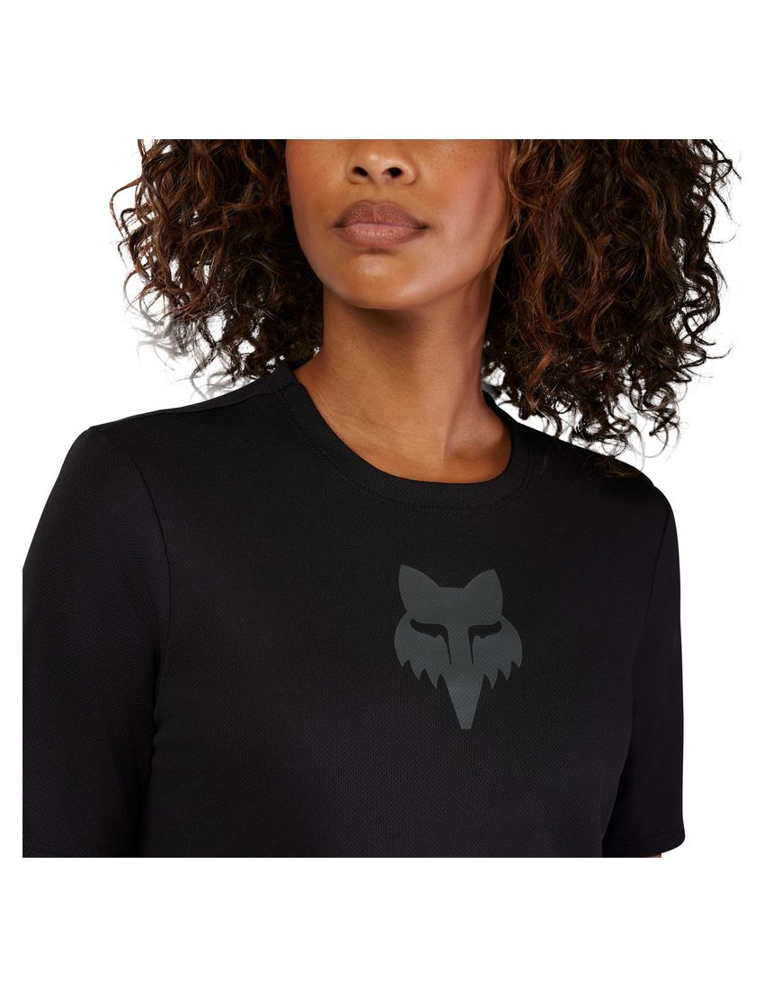 Fox Koszulka Rowerowa Damska  Ranger Head Black M