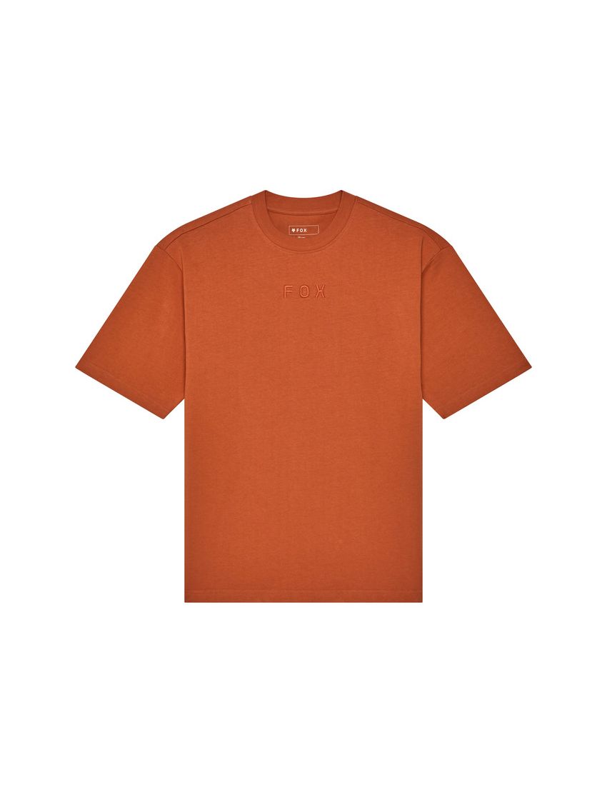 Fox T-shirt  Wordmark Oversized Chocolate L