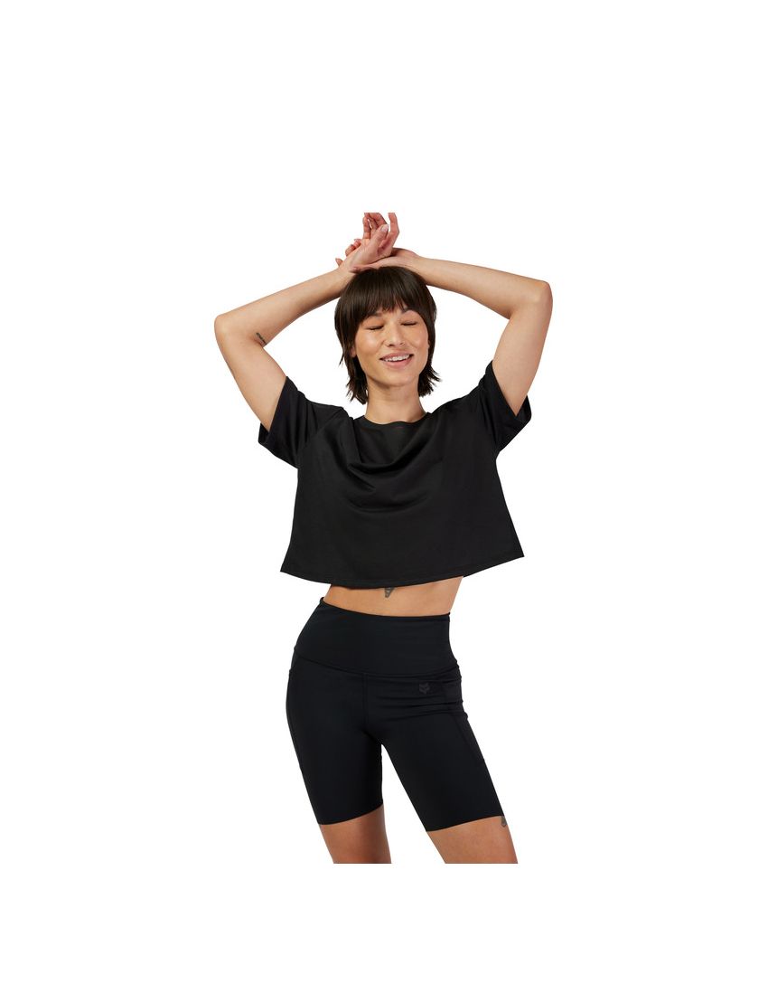 Fox T-shirt Damski  Forums Tech Black M