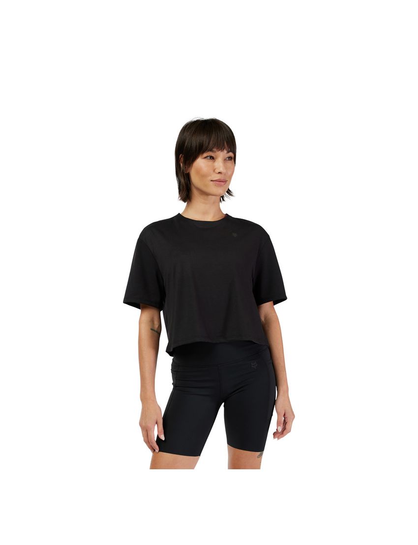 Fox T-shirt Damski  Forums Tech Black M