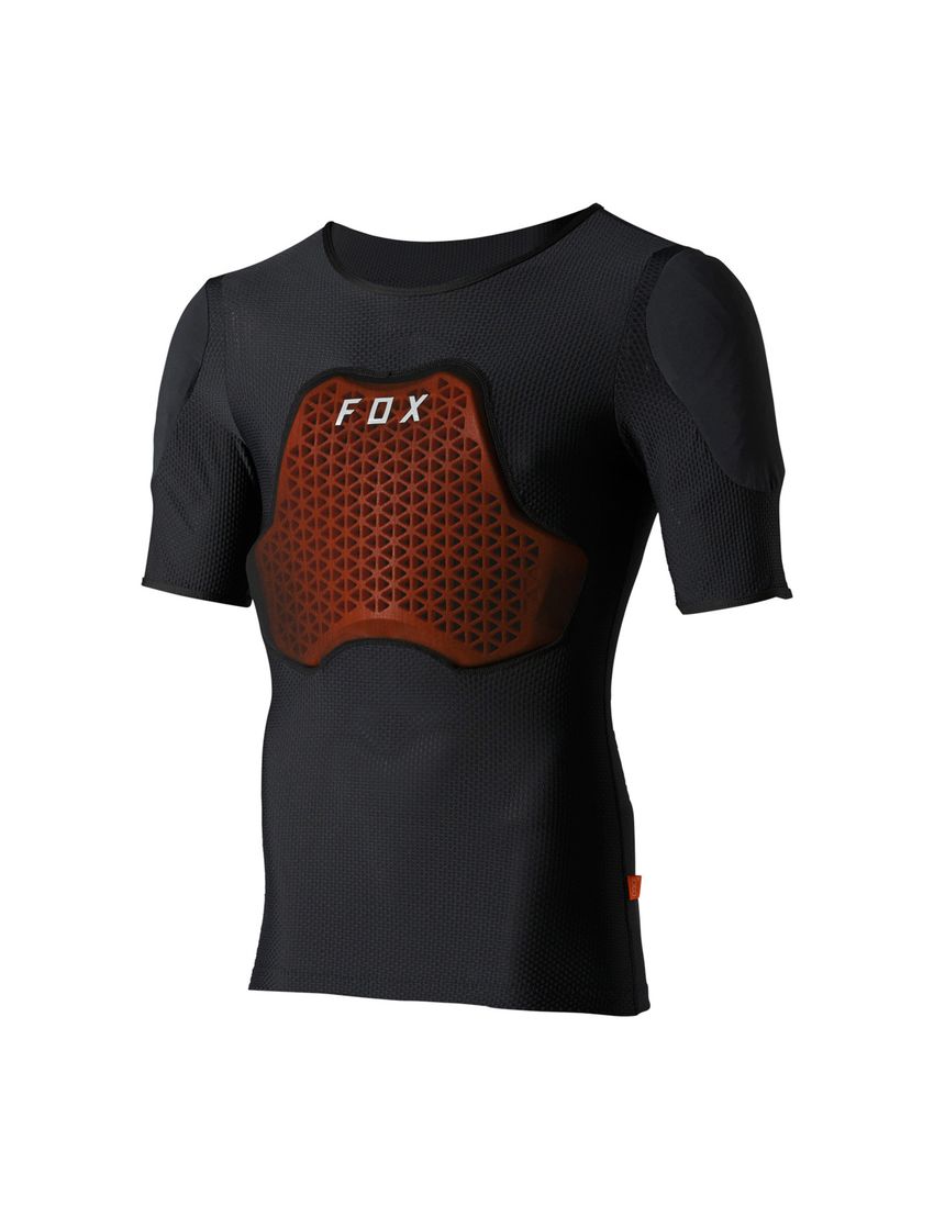 Fox Koszulka Rowerowa Z Ochraniaczami  Baseframe Pro Black L