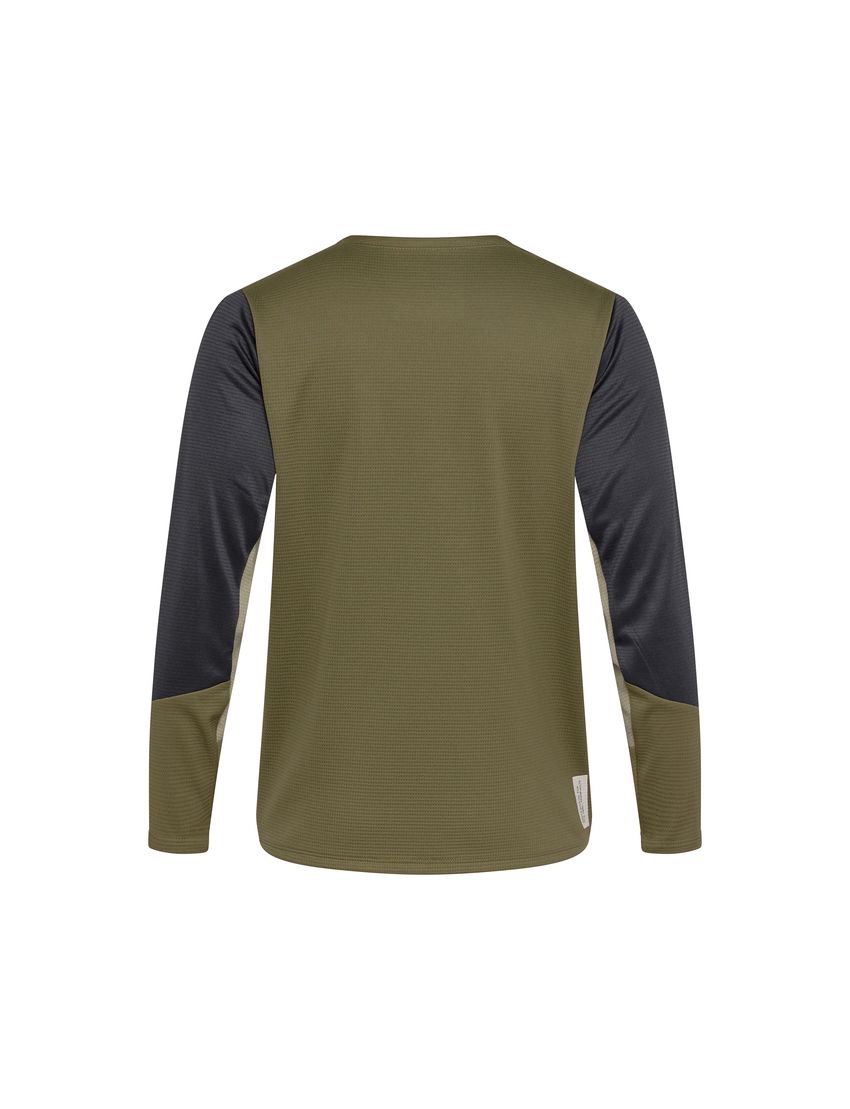 Fox Koszulka Rowerowa Z DŁugim RĘkawem Junior  Defend Olive Green Ys