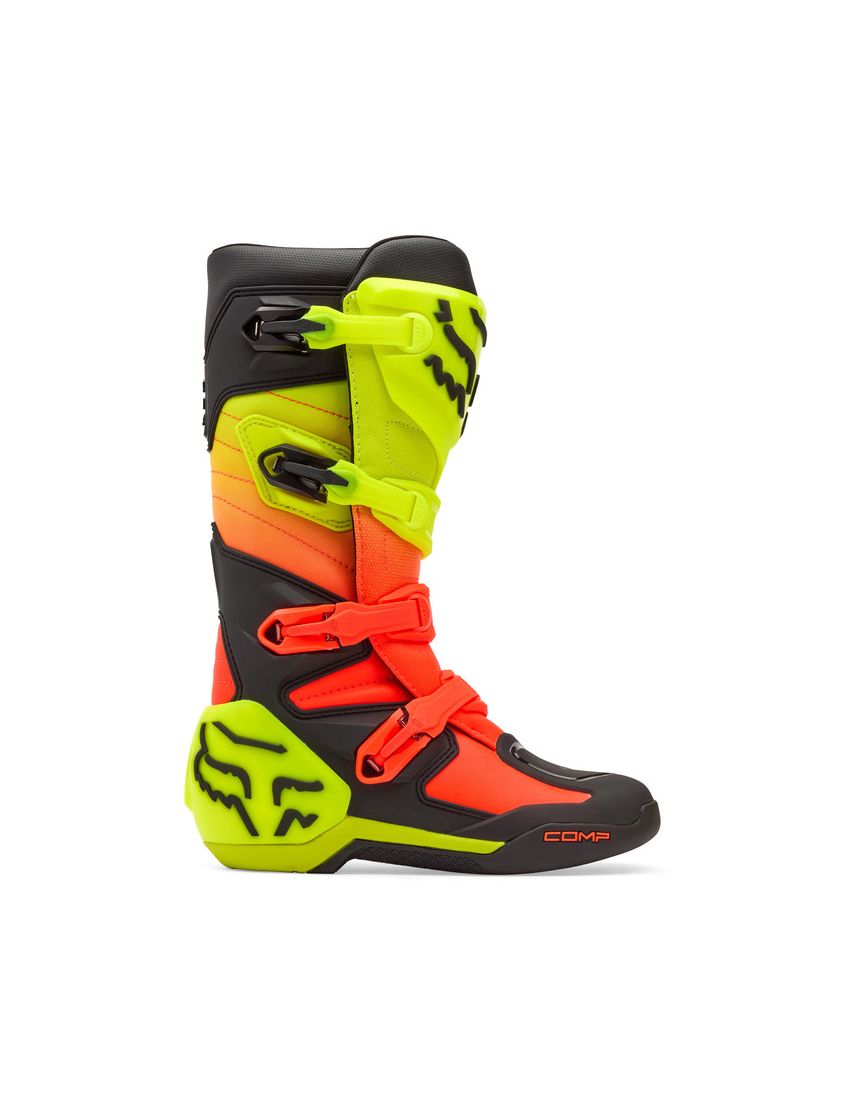Fox Buty Motocyklowe  Comp Orange Yellow 9 (wkŁadka 260mm)