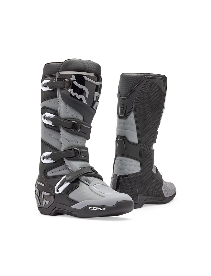 Fox Buty Motocyklowe  Comp Core Black Grey 9 (wkŁadka 260mm)