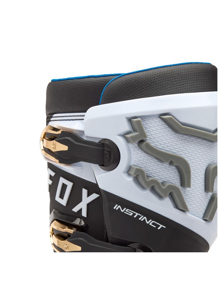 Fox Buty Motocyklowe  Instinct White Black Grey 9 (wkŁadka 265mm)