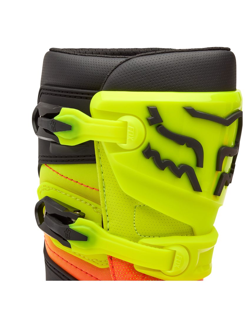 Fox Buty Motocyklowe Junior  Comp Orange Yellow Y3 (wkŁadka 222mm)