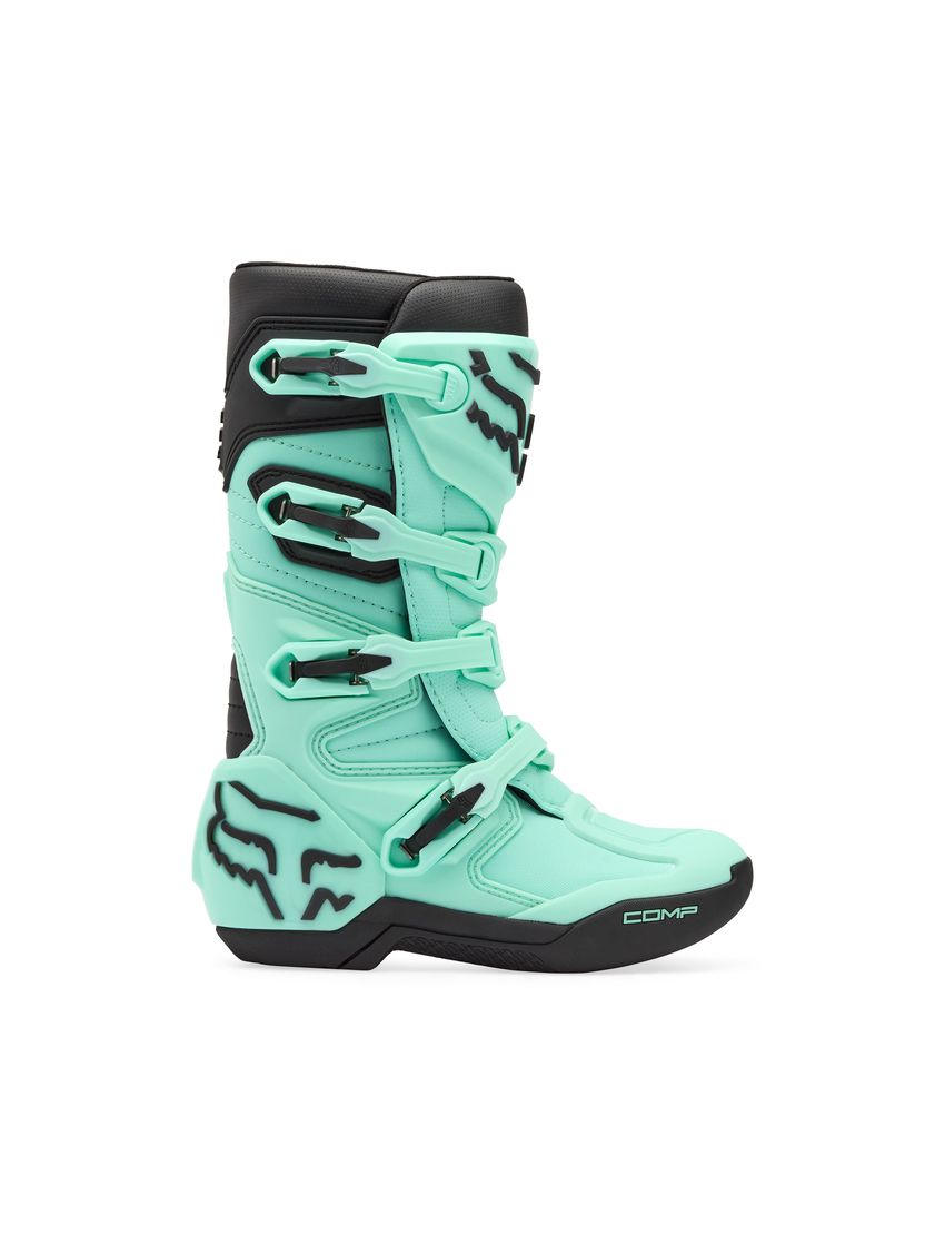 Fox Buty Motocyklowe Junior  Comp Teal Y3 (wkŁadka 222mm)