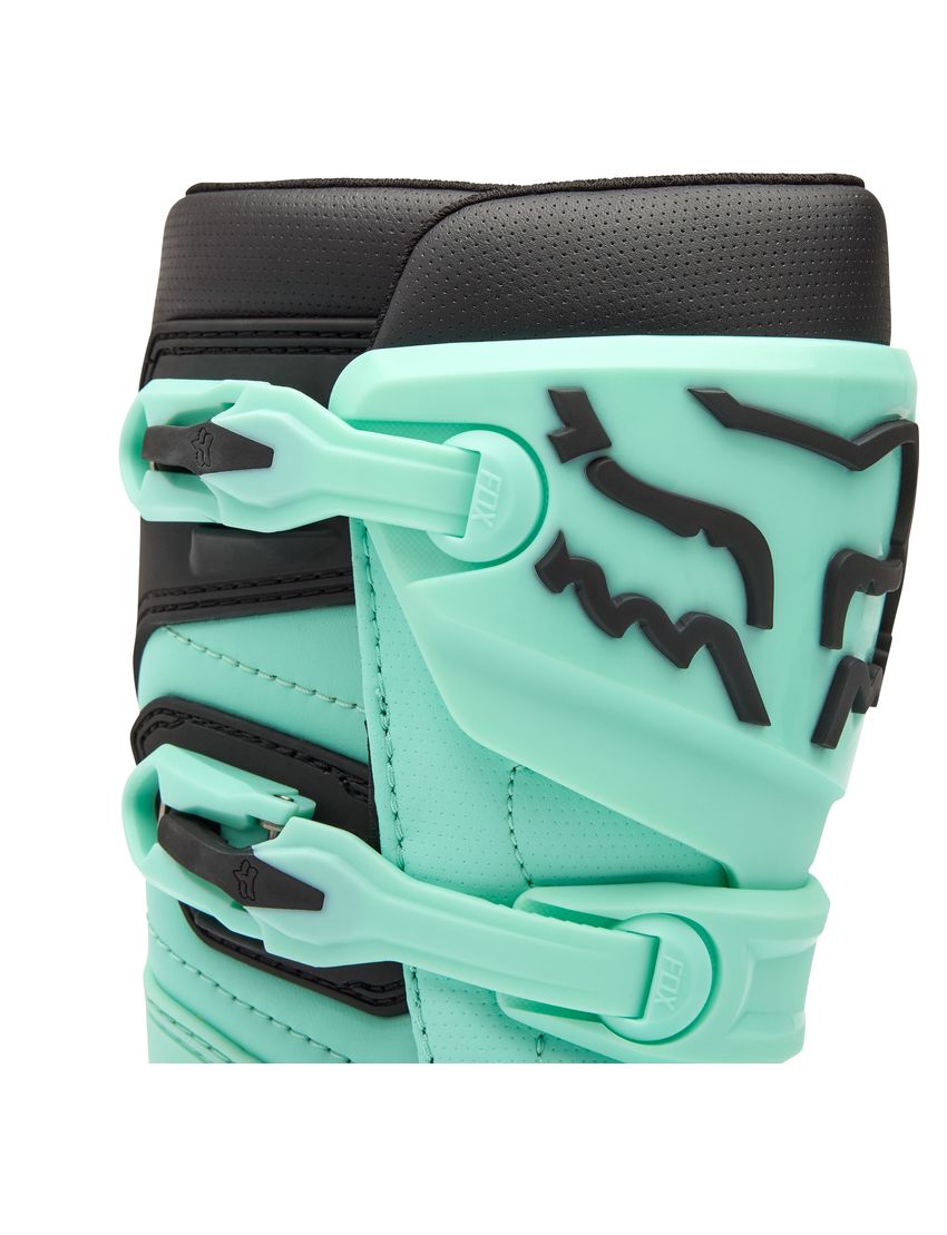Fox Buty Motocyklowe Junior  Comp Teal Y3 (wkŁadka 222mm)