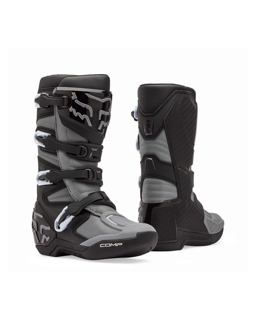 Fox Buty Motocyklowe Junior  Comp Core Black Grey Y5 (wkŁadka 225mm)