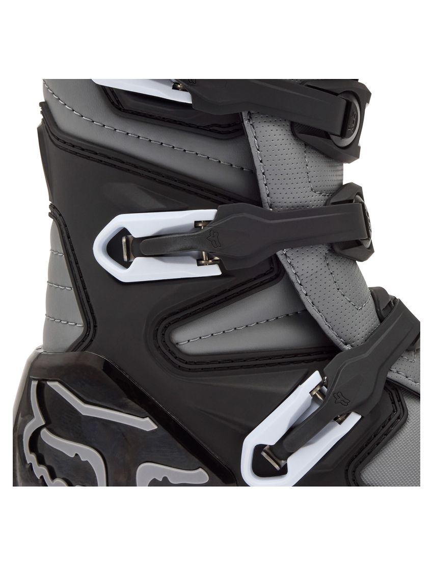 Fox Buty Motocyklowe Junior  Comp Core Black Grey Y5 (wkŁadka 225mm)