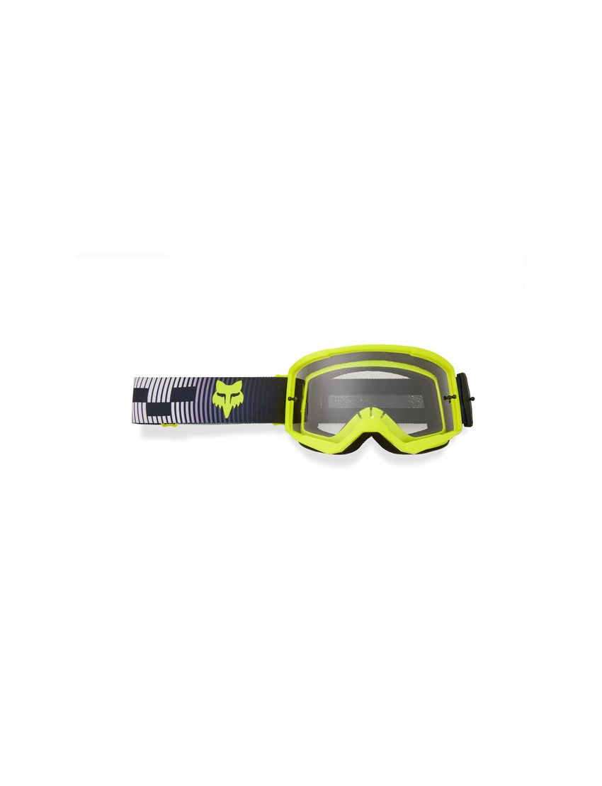 Fox Gogle Motocyklowe  Main Collect Grey Yellow Os