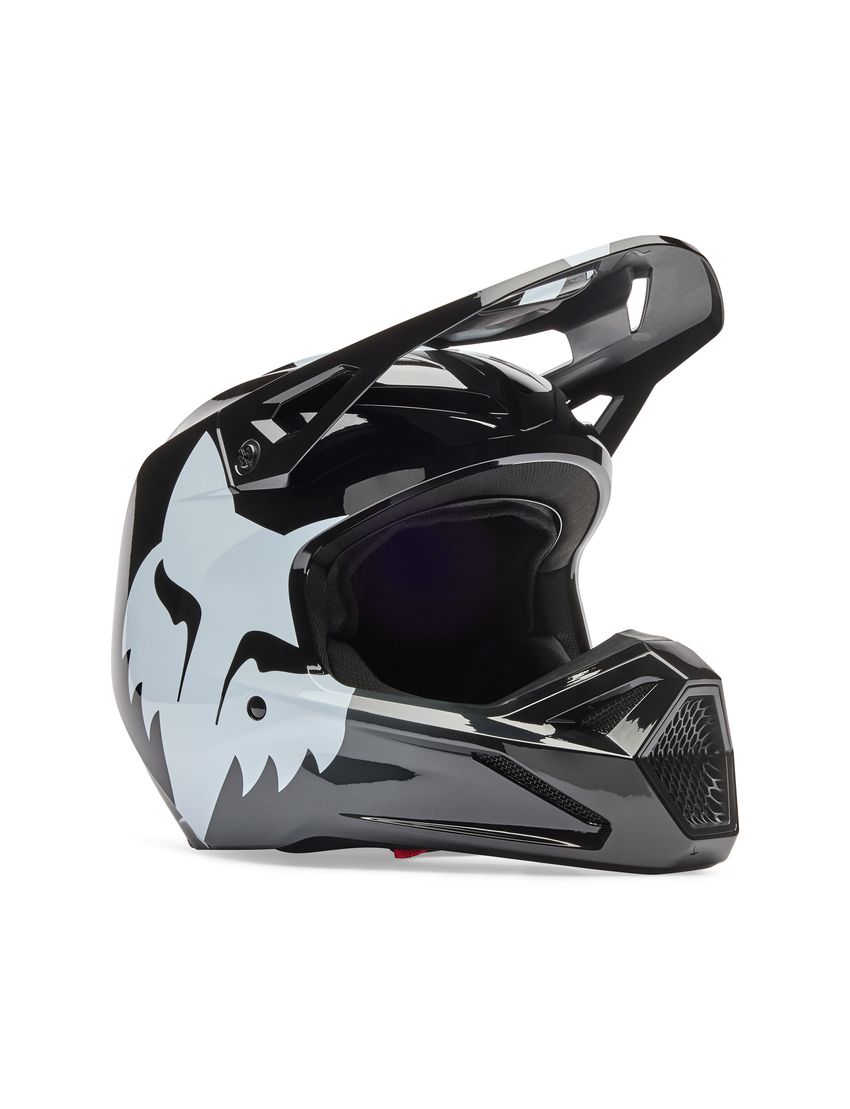 Fox Kask Motocyklowy  V1 Shield Black S