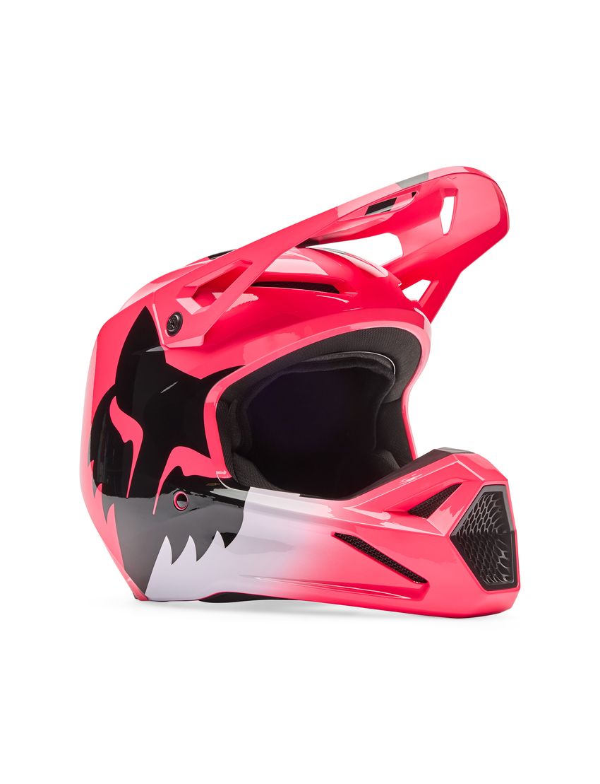 Fox Kask Motocyklowy  V1 Shield Pink Xs