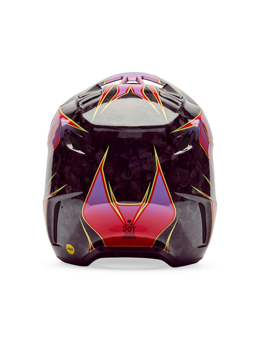 Fox Kask Motocyklowy  V3 Rs Canvas Red S