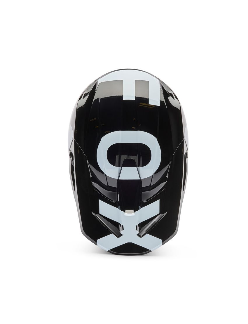 Fox Kask Motocyklowy Junior  V1 Shield Black Ym