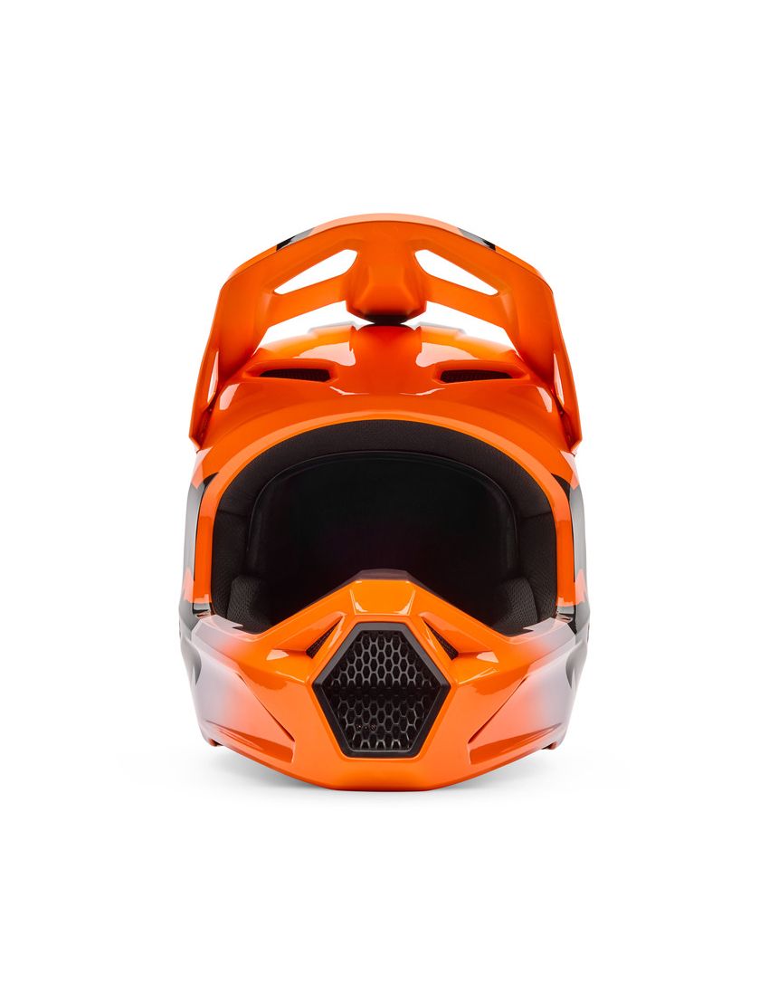 Fox Kask Motocyklowy Junior  V1 Shield Fluo Orange Ym