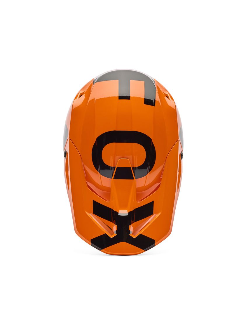 Fox Kask Motocyklowy Junior  V1 Shield Fluo Orange Ym