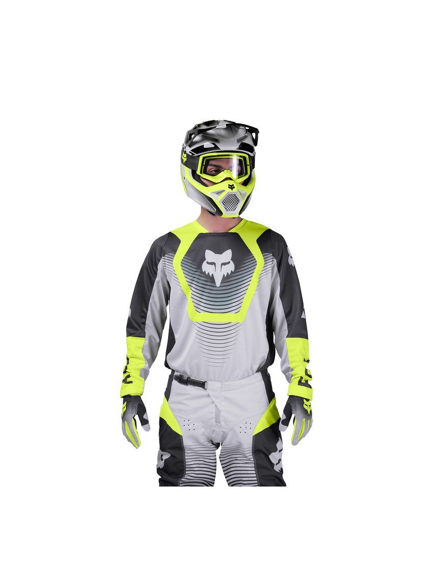 Fox Bluza Motocyklowa  180 Collect Grey Yellow Xs