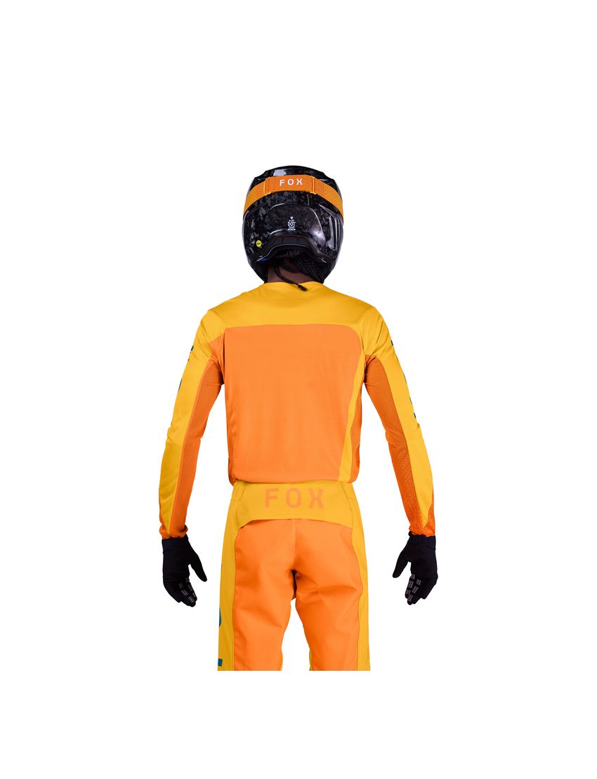 Fox Bluza Motocyklowa  Flexair Fracture Tangerine S