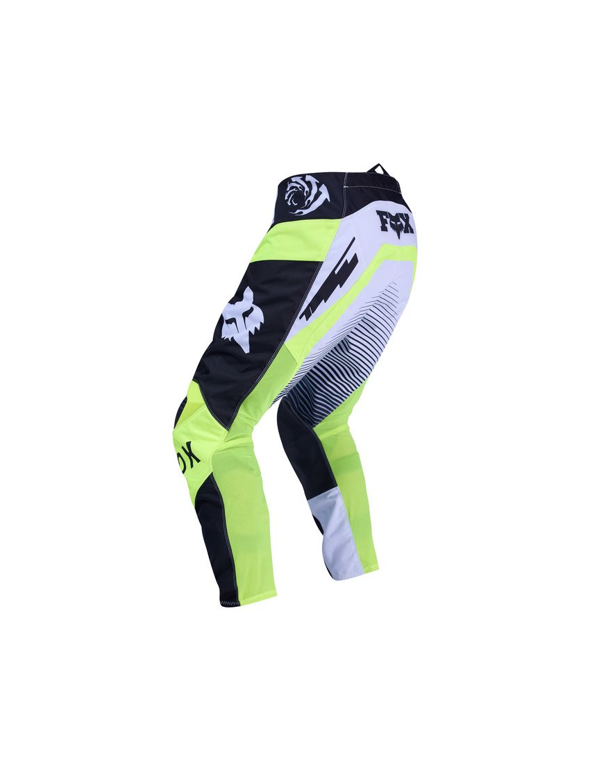Fox Spodnie Motocyklowe  180 Collect Grey Yellow 28