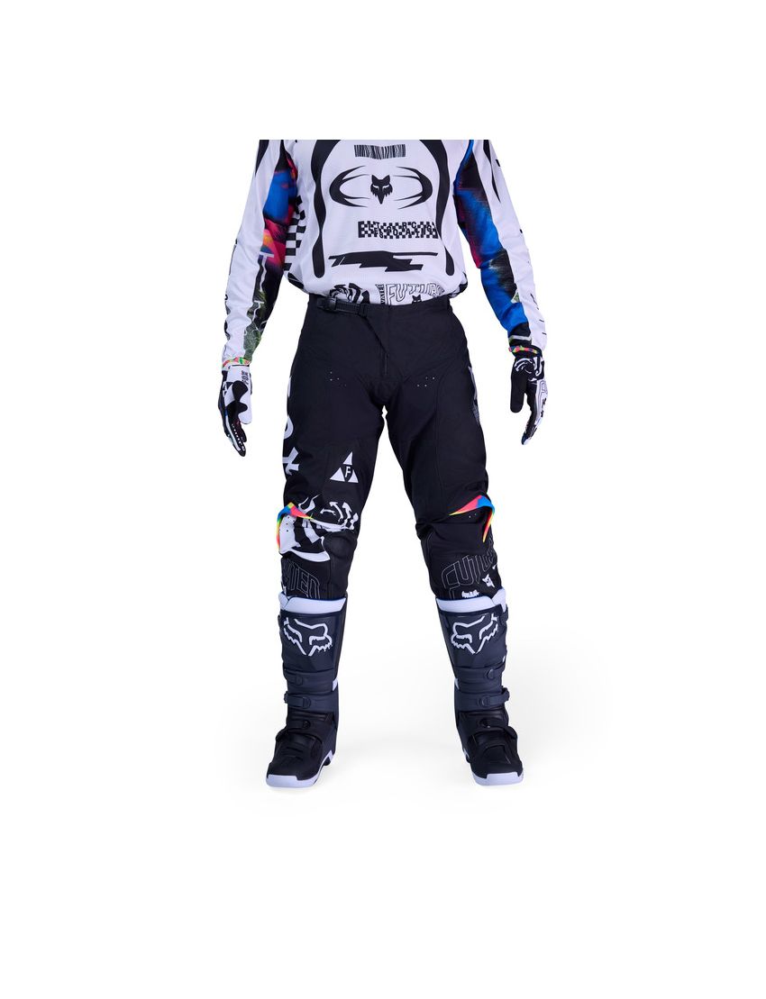 Fox Spodnie Motocyklowe  180 Image Cosmo White Black 30