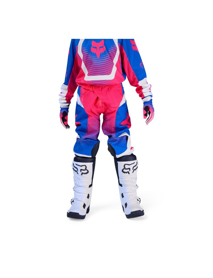 Fox Spodnie Motocyklowe Junior  180 Collect Blue Pink Y22