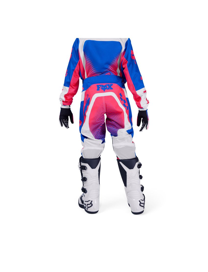 Fox Spodnie Motocyklowe Junior  180 Collect Blue Pink Y22