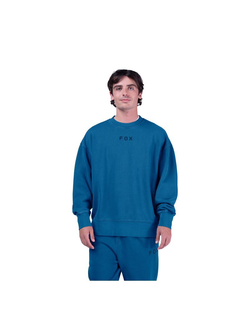 Fox Bluza  Wordmark Oversized Fleece Crew Twilight S
