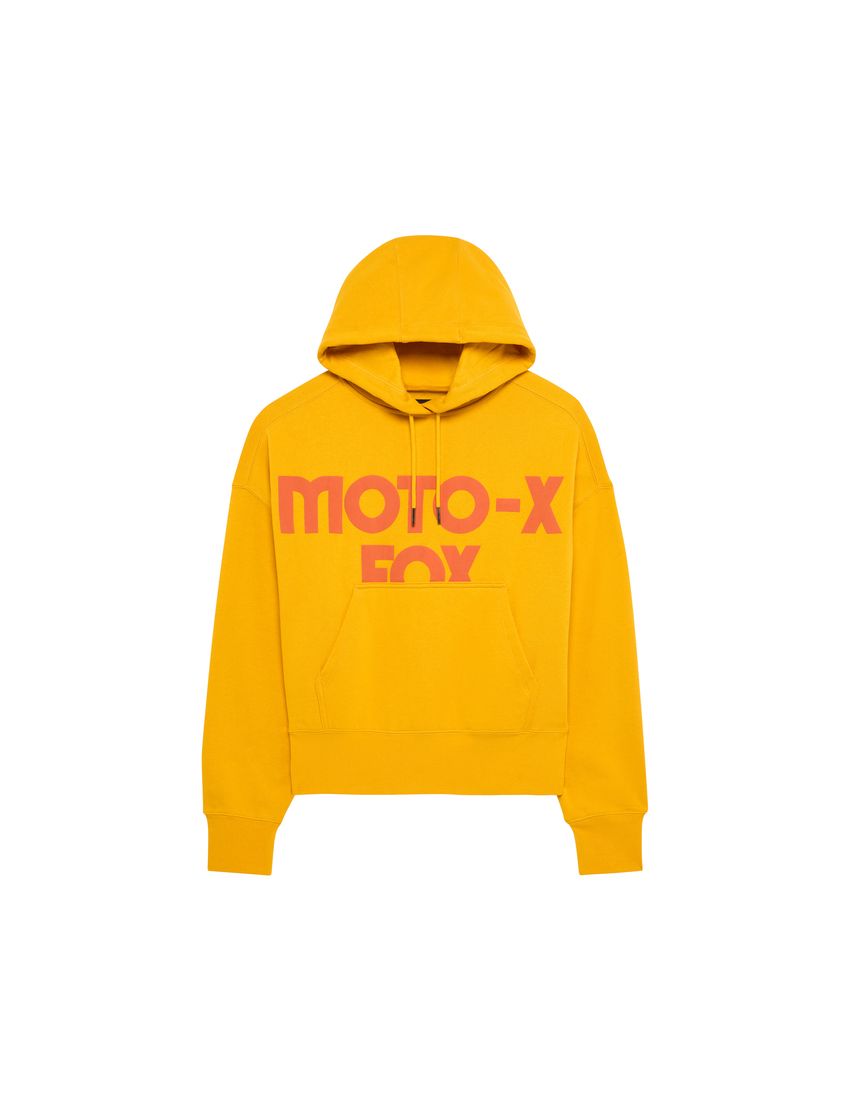 Fox Bluza Z Kapturem Damska  Moto-x Oversized Mustard Xs