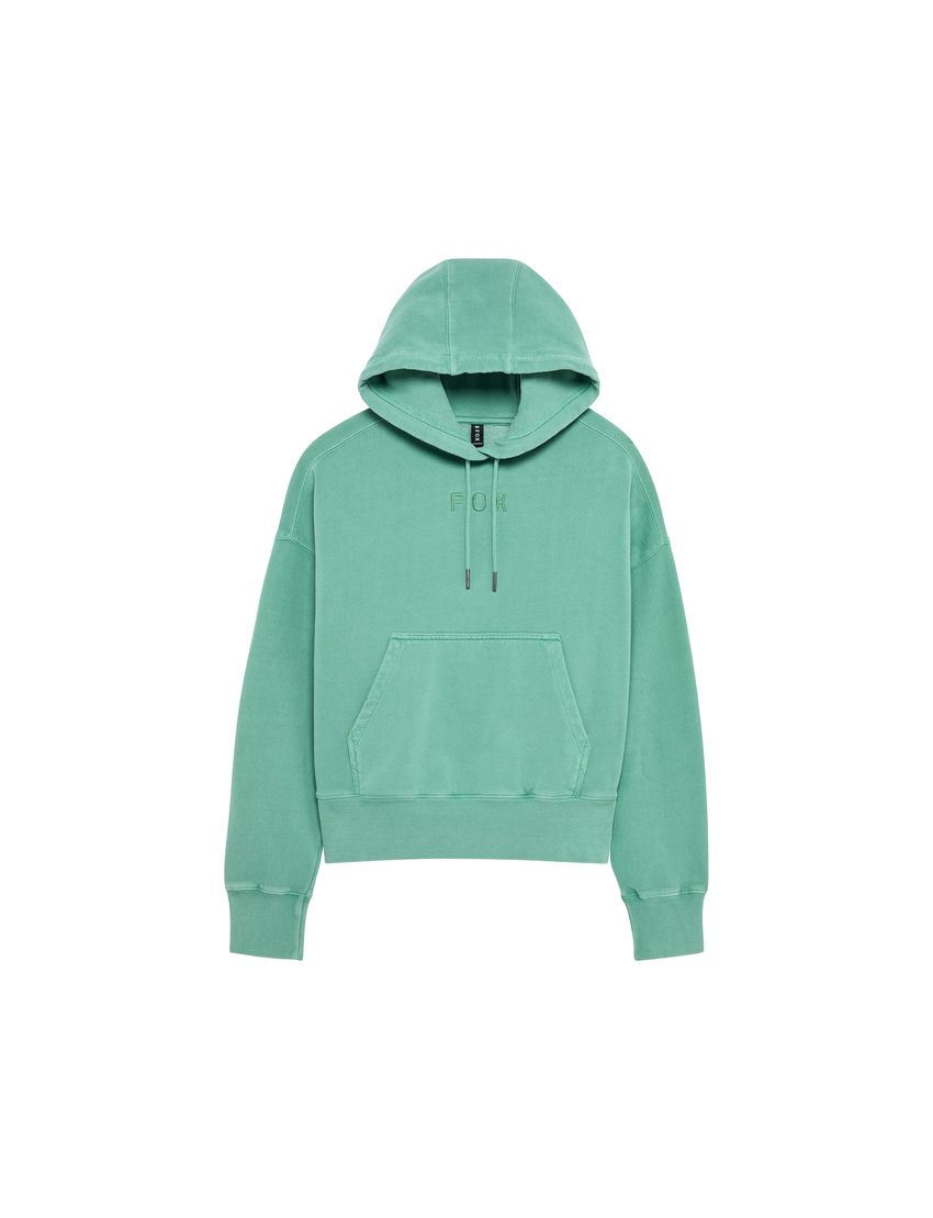 Fox Bluza Z Kapturem Damska  Wordmark Oversized Spearmint Xs