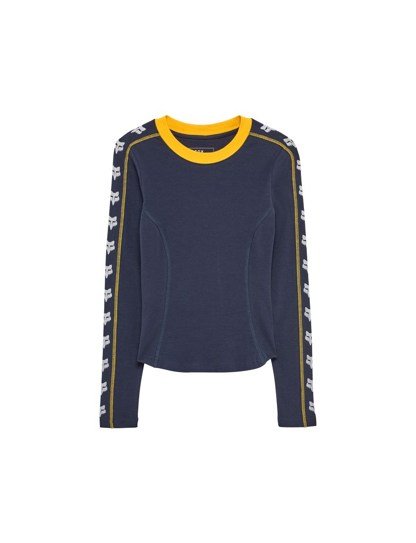 Fox Koszulka Z DŁugim RĘkawem Damska  Circa 74 Fitted Midnight Xs