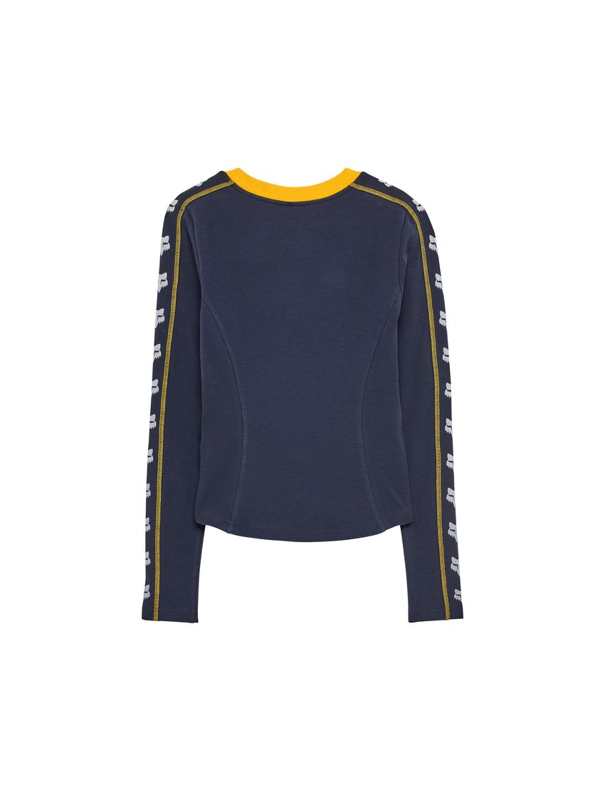 Fox Koszulka Z DŁugim RĘkawem Damska  Circa 74 Fitted Midnight Xs