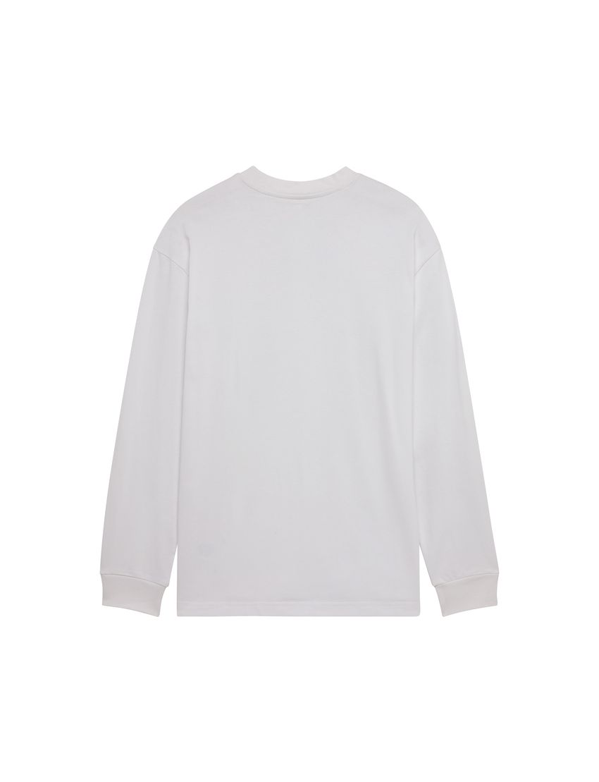 Fox Koszulka Z DŁugim RĘkawem  Wordmark Oversized Optic White S