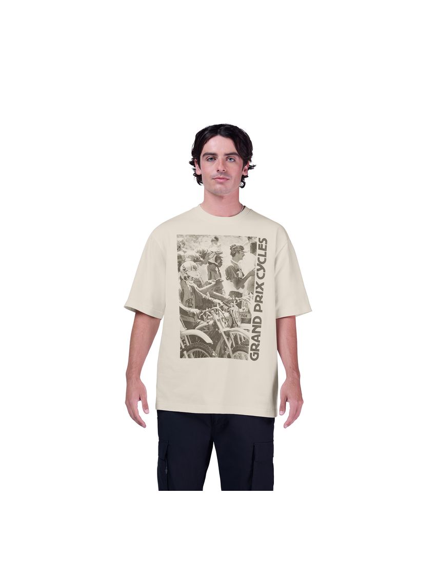 Fox T-shirt  Circa 74 Oversized Off White S