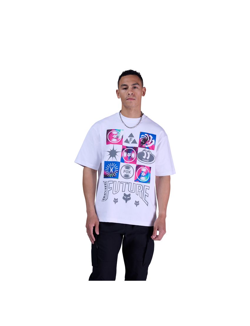 Fox T-shirt  Image Cosmo Mw Oversized 1 White S