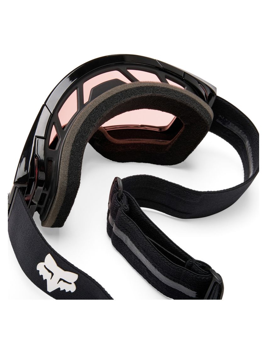 Fox Gogle Rowerowe  Vue Max Vivid Black/red Os